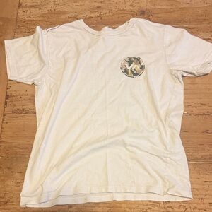 RVCA Boy's Fit White Tee